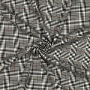 Tartan check - beige/schwarz