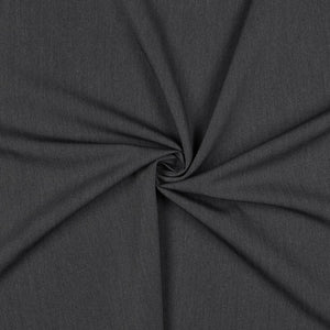 Gabardine - schwarz melange mit Glitzer