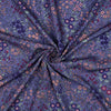 Viskose "Streublumen" - violett