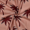Baumwoll-Voile "Palms" - nude