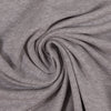 Sweat Melange Uni Basic - hellgrau / Stoff "Eike" von Swafing