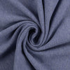 Sweat Melange Uni Basic - mittelblau / Stoff "Eike" von Swafing