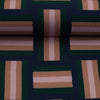 Viskose Webware Geoluxe Braid Stripe by Kibadoo - blau/grün