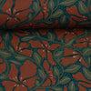 Viskose Webware Swafing - Trailing Flowers by Bienvenido Colorido terracotta