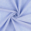 Leinen-Baumwolle meliert mit Streifen - blau *Videovorstellung*