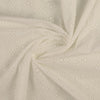 Baumwoll-Voile mit Stickerei - Blumenkaros offwhite *Videovorstellung* - Reststück 2,15m