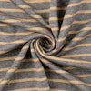Strick Jacquard Streifen - grau