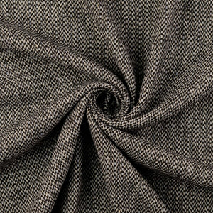Manteltweed - schwarzgrau