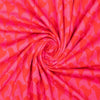 Jacquard Jersey "recycled" - pink/rot *Videovorstellung*