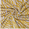 Sportstoff "Zebra" - senf/flieder