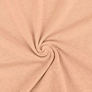 Leinen-Viskose Feinstrick "Slub" - nude *Videovorstellung*
