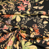 Viskose Twill - Blumen & Blätter *Videovorstellung*