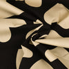 Baumwoll Popeline "Hearts" - sand/schwarz Fibre Mood *Videovorstellung*