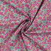 Baumwoll Voile Blütenmeer - fuchsia