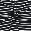 Viskose Jersey gestreift schwarz/weiß mittel