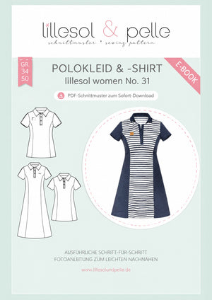 Schnittmuster lillesol women No.31 Polokleid & -Shirt