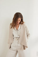 Cardigan Cool Wool Big ♥ Merino Edition No.03 - Modell 46 - Lana Grossa (Anleitung zum Strickset)