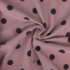 Musselin/Double Gauze "Polka Dots" - Eigenproduktion l&p - altrosa