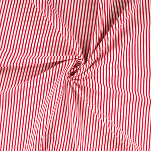 Jersey "small stripes" - rot
