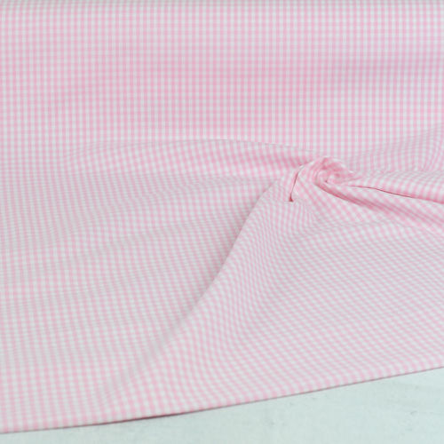 Baumwolle kariert rosa, ist nachbestellt und bald wieder erhältlich