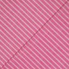 Baumwolle Leinen pink breite Streifen