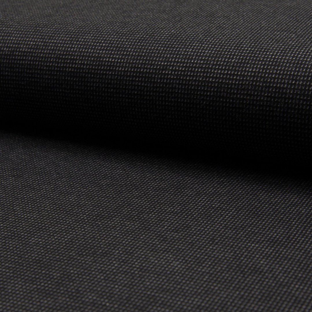 Jacquard-Jersey Muster grau/schwarz
