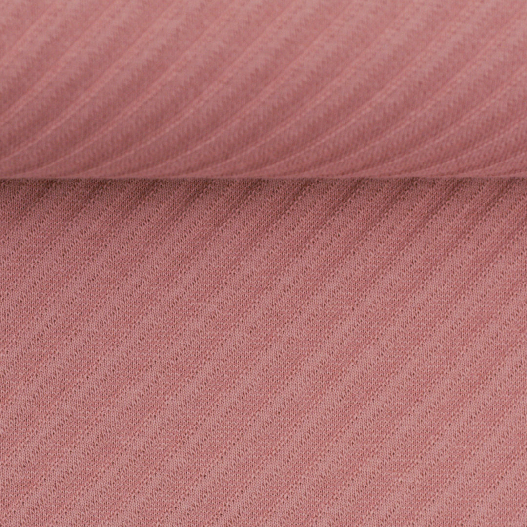 Jacquard-Jersey Sarina in rosa