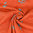 Viskose floral - orangebraun Fibre Mood