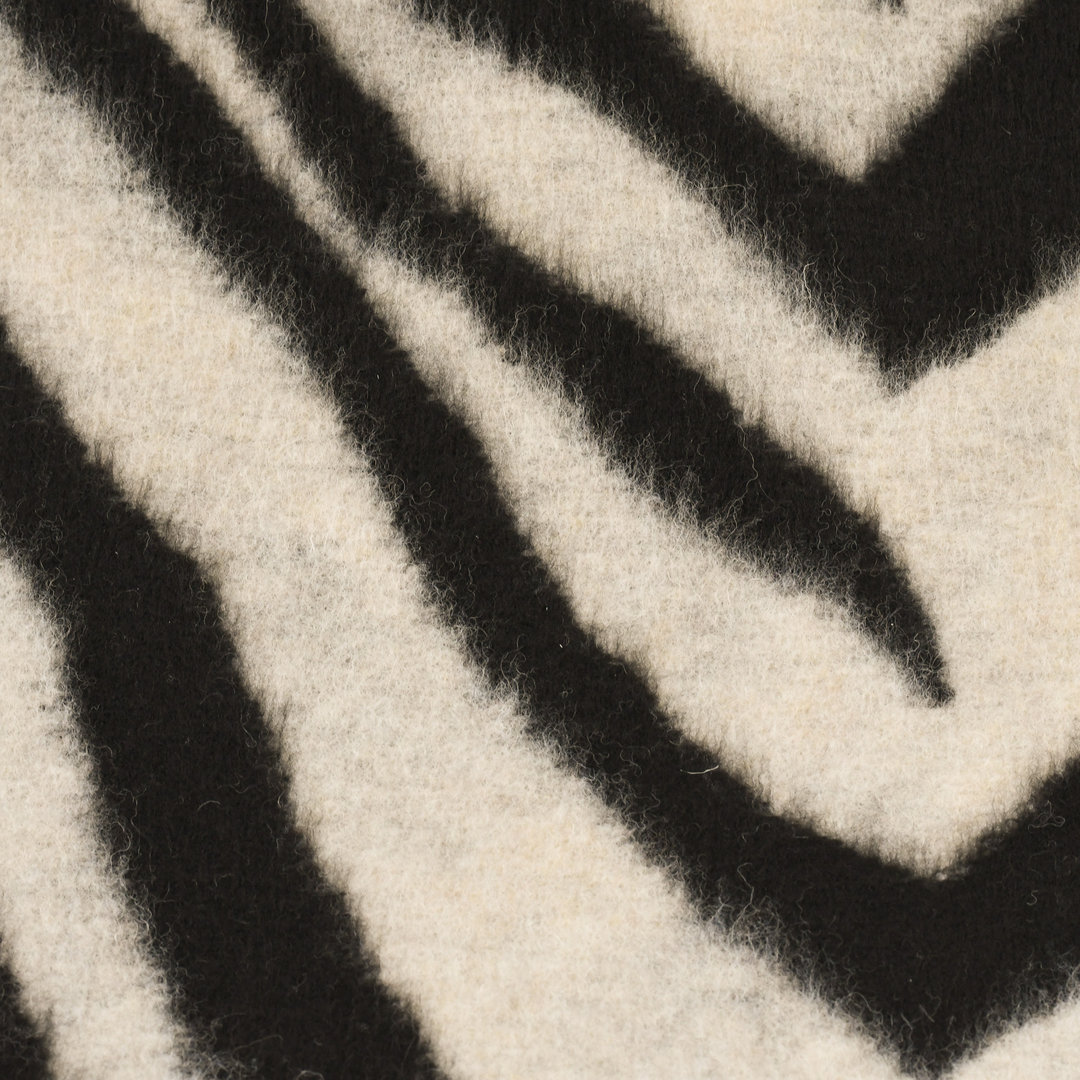 Mantelstrick Zebra - schwarz/sand *Videovorstellung*
