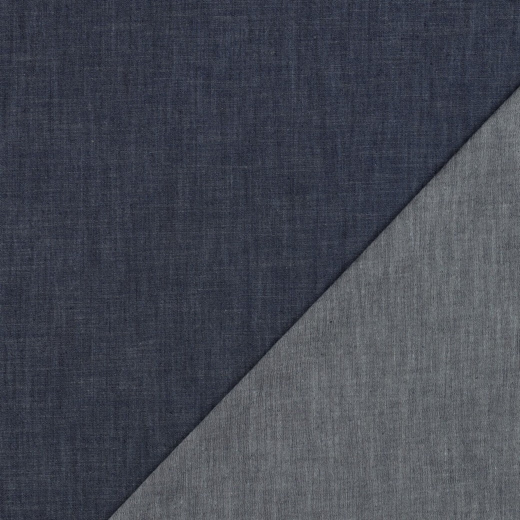Denim Slub (leicht) - dunkelblau