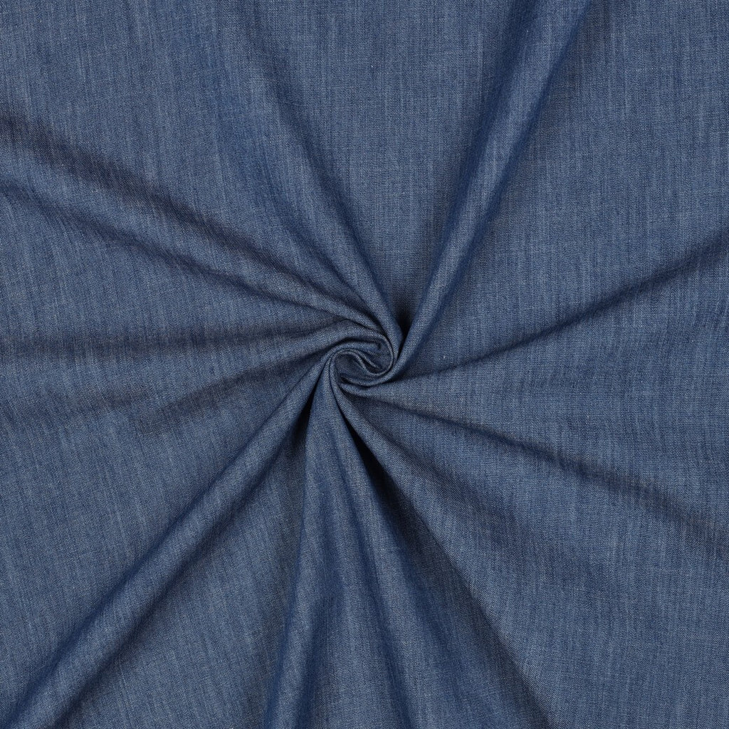 Denim Slub (leicht) - mittelblau