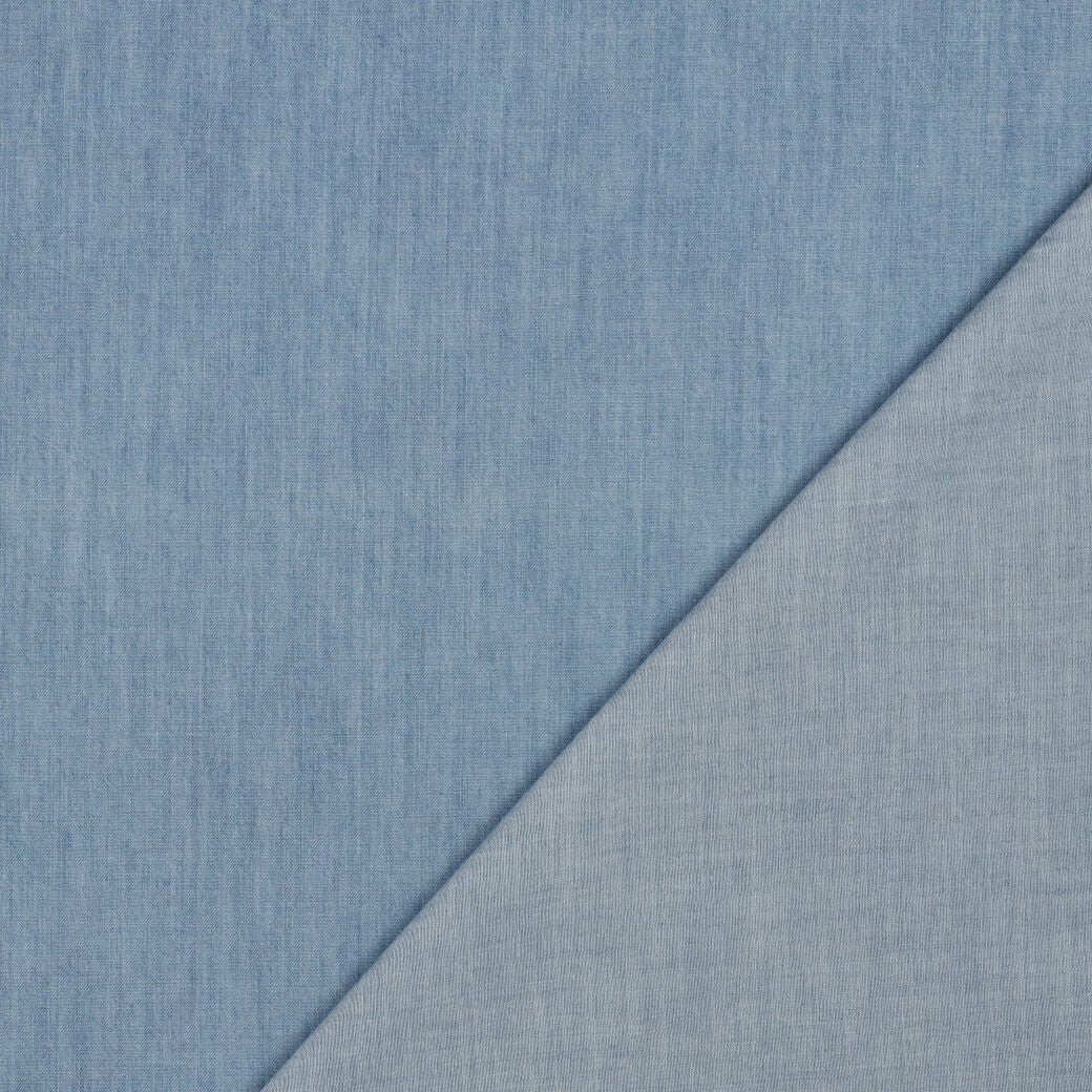 Denim Slub (leicht) - hellblau