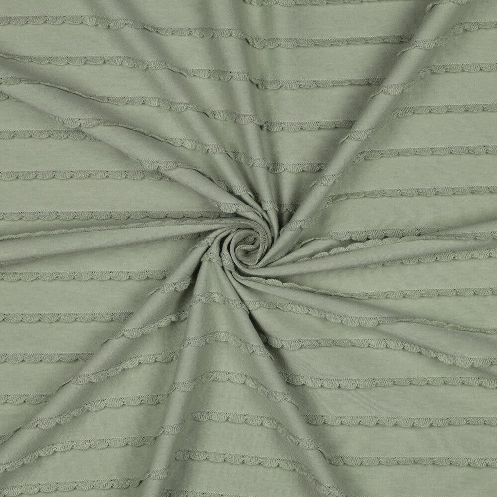 Jersey "Ruffles" - salbei