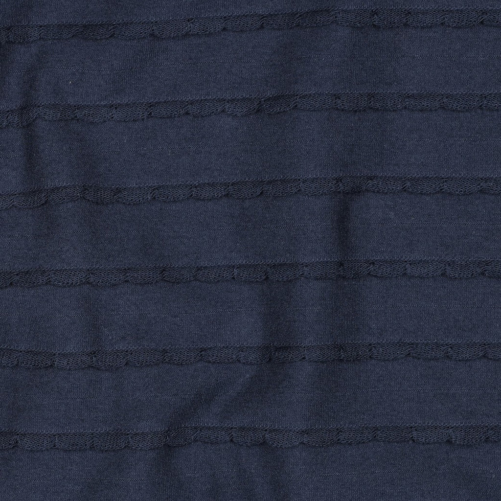 Jersey "Ruffles" - navy