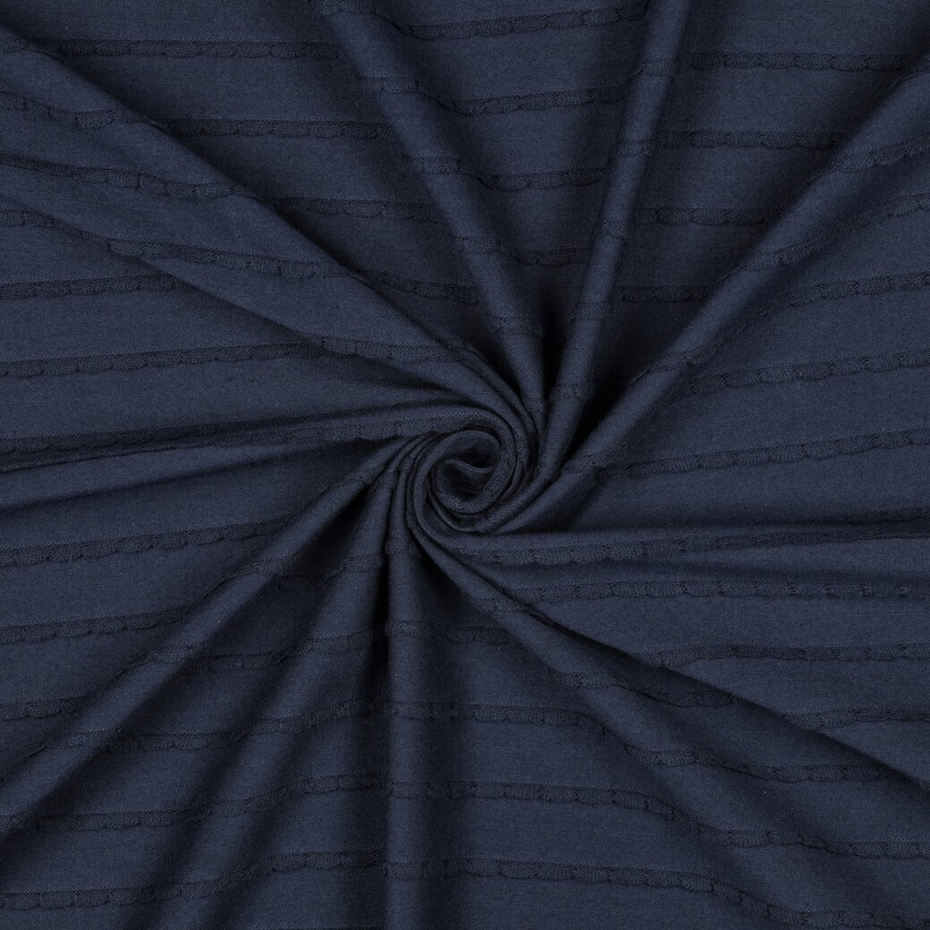 Jersey "Ruffles" - navy