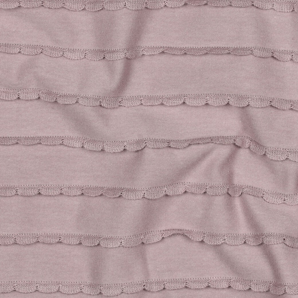 Jersey "Ruffles" - mauve