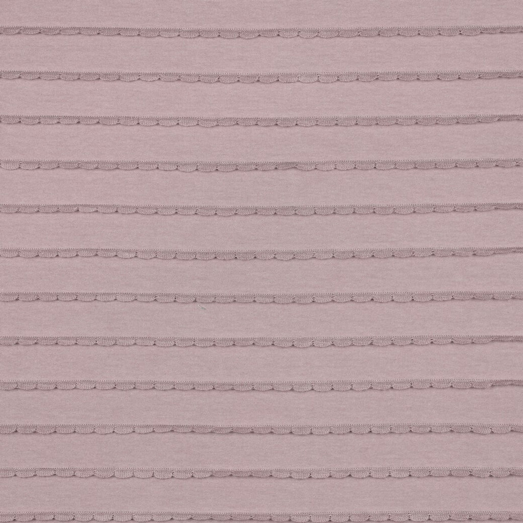 Jersey "Ruffles" - mauve