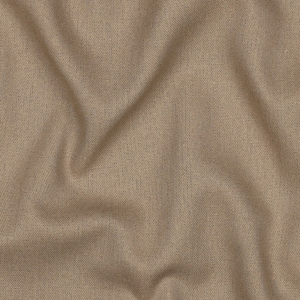 Viskose Leinen uni - taupe