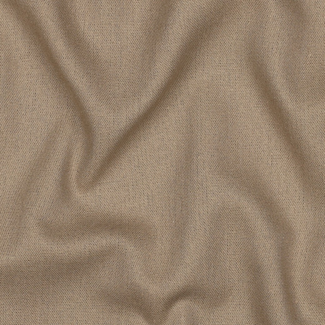 Viskose Leinen uni - taupe
