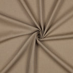 Viskose Leinen uni - taupe