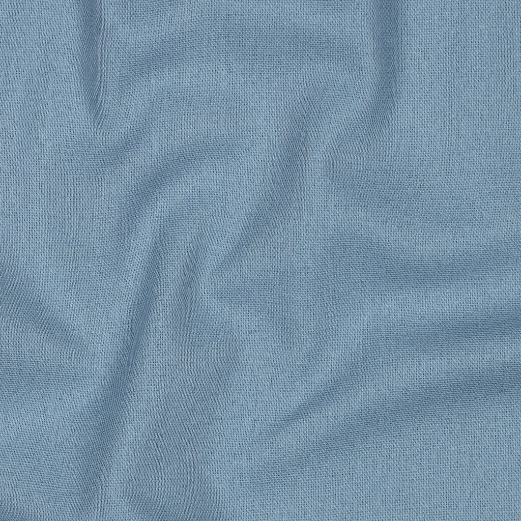 Viskose Leinen uni - hellblau