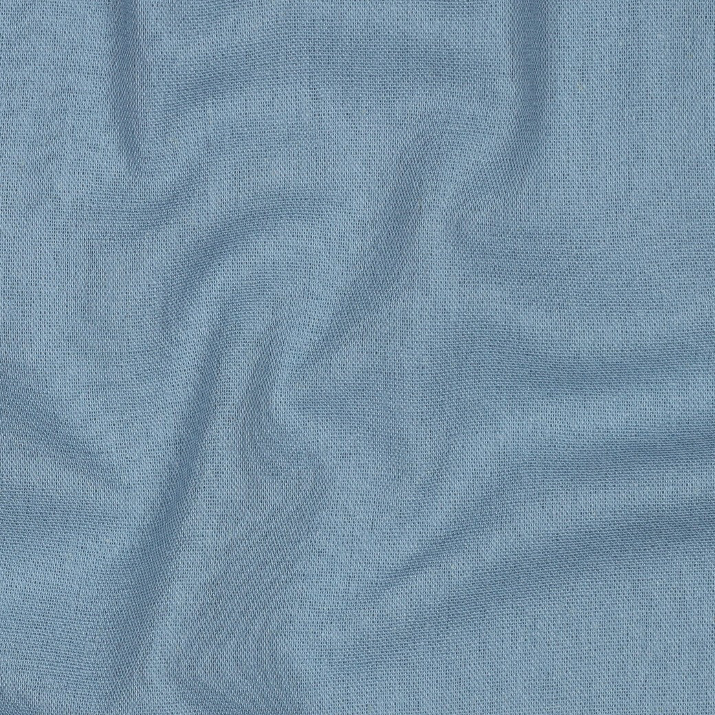 Viskose Leinen uni - hellblau