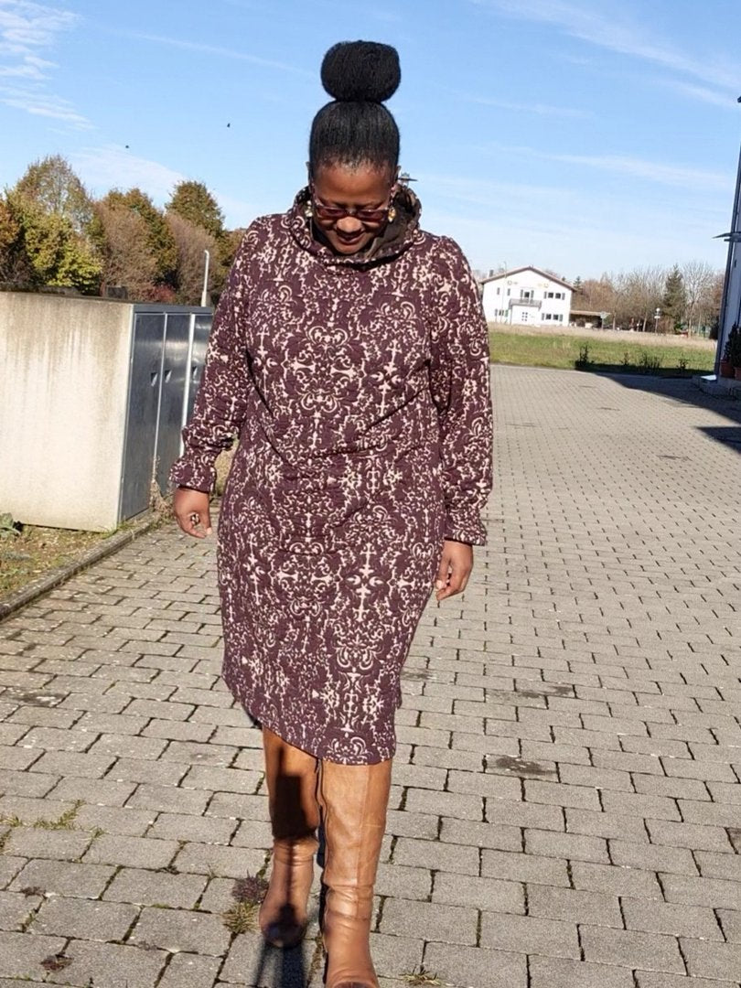 Designbeispiel: lillesol women No.77 Kleid & Pullover "Estela"