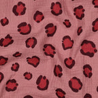 Musselin/Double Gauze Leo - mauve