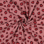 Musselin/Double Gauze Leo - mauve