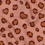 Musselin/Double Gauze Leo - peach