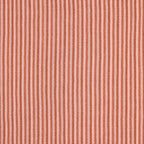 Musselin Doubleface Streifen schmal/breit - peach