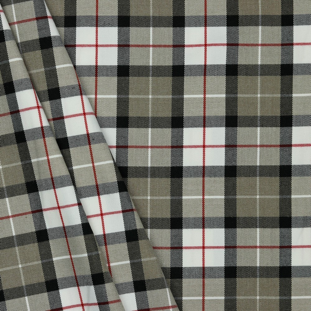 Tartan check - taupe *Videovorstellung*