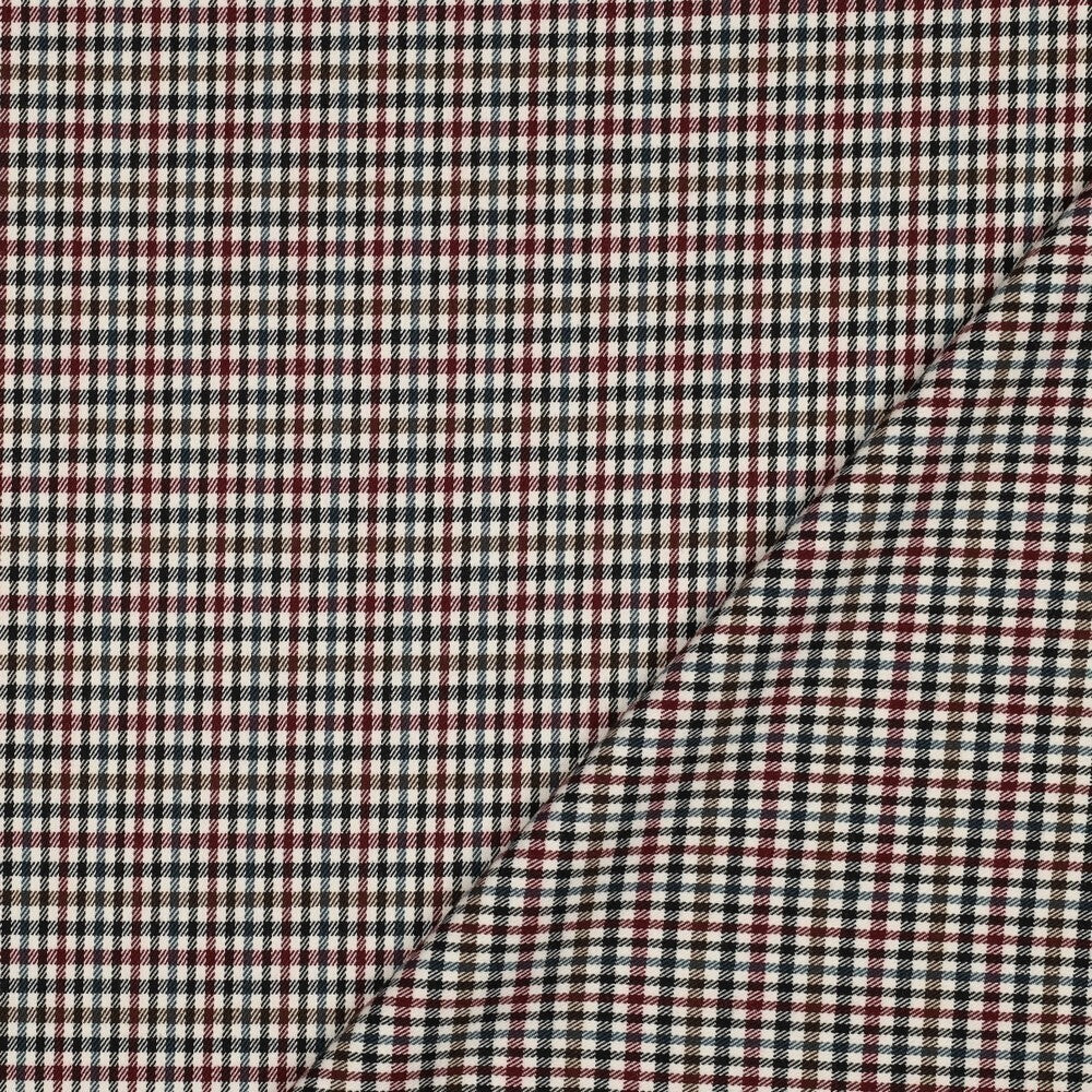 Tartan check - bordeaux