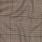 Tartan check - camel/rosa